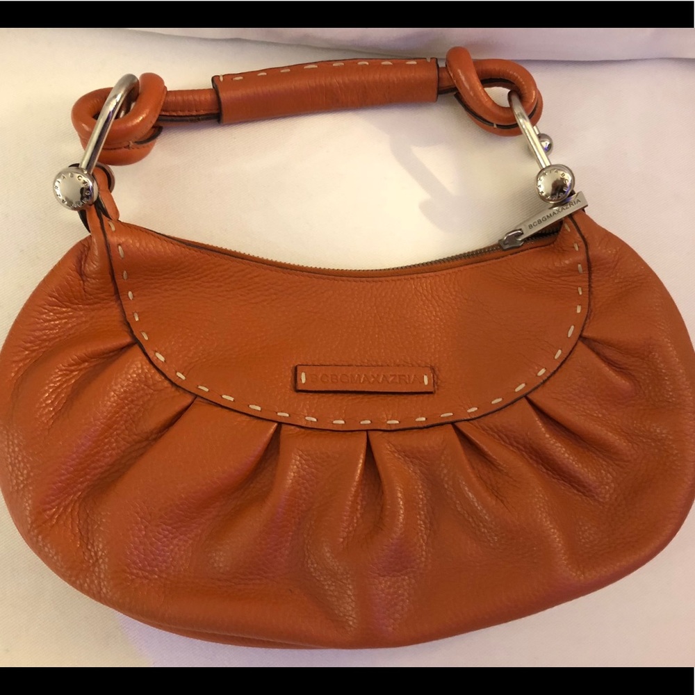 Burnt orange BCBG Leather handbag